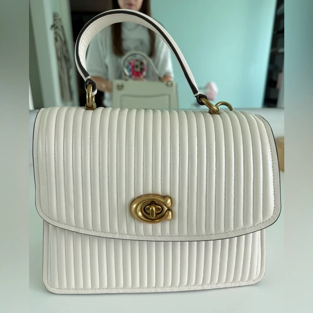 Coach Parker Top Handle Bag - Picture 1 of 2